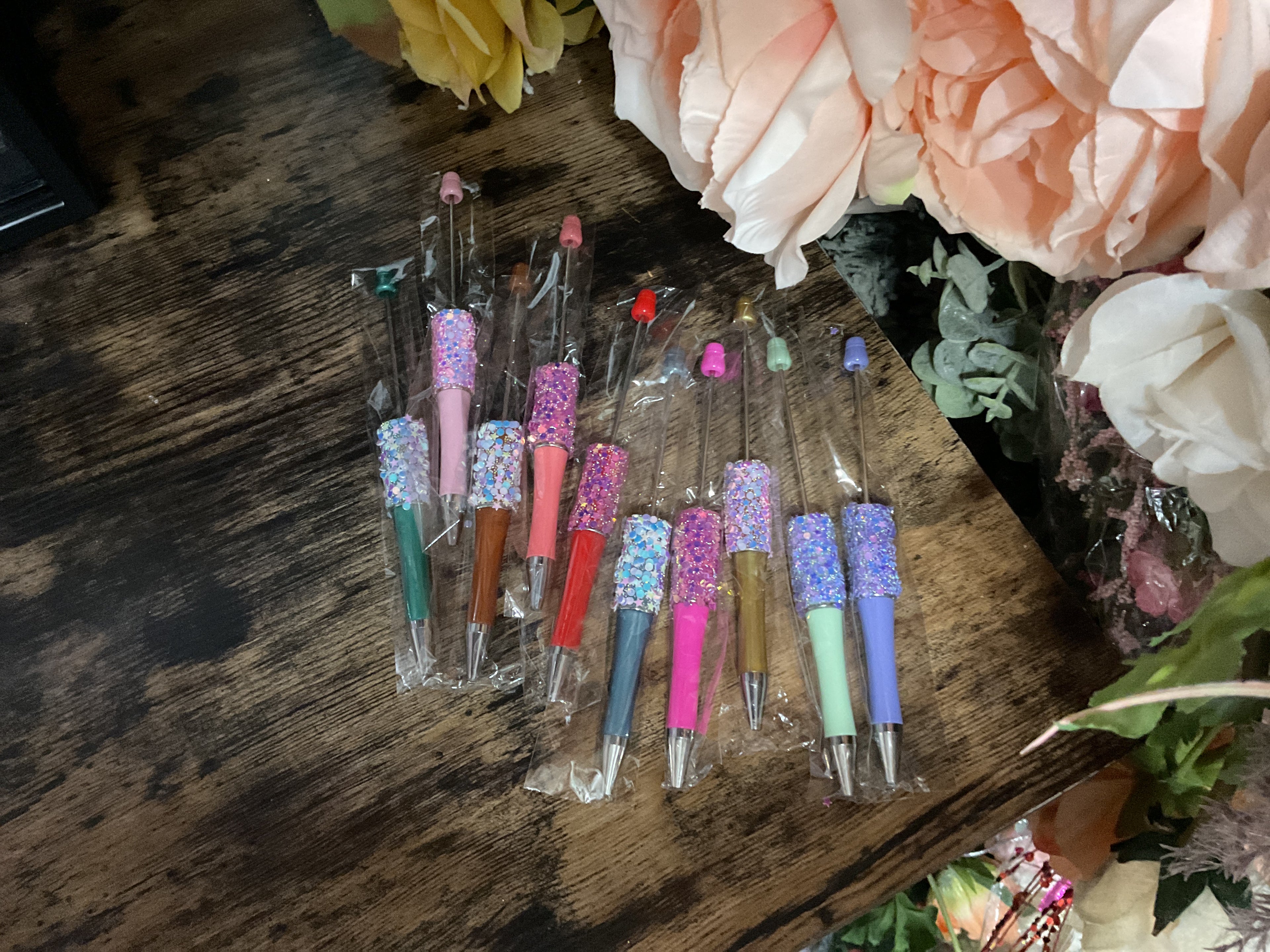 Beadable pens