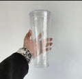 Tapered snow globe